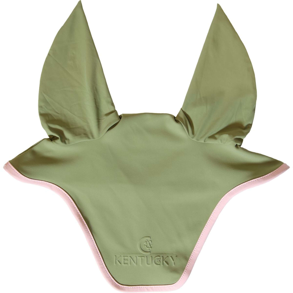 Kentucky Horsewear Fliegenhaube Wellington Softshell Khaki/Altrosa