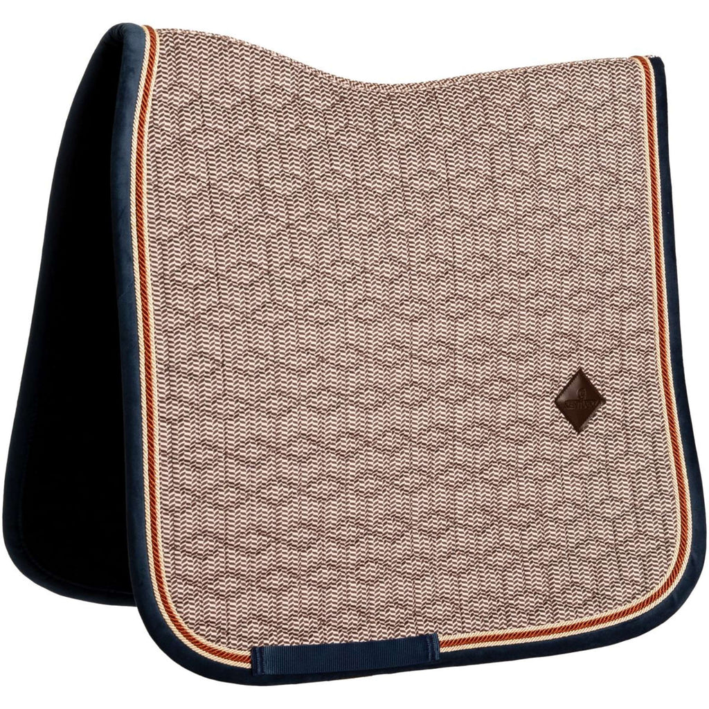 Kentucky Horsewear Schabracke Pied-de-Poule Dressur Bordeaux/Navy