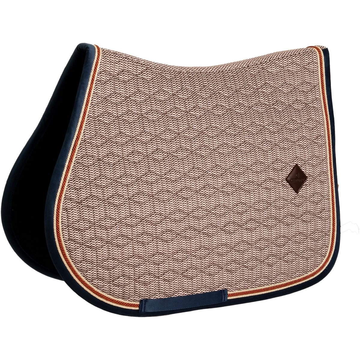 Kentucky Horsewear Schabracke Pied-de-Poule Springen Bordeaux/Navy