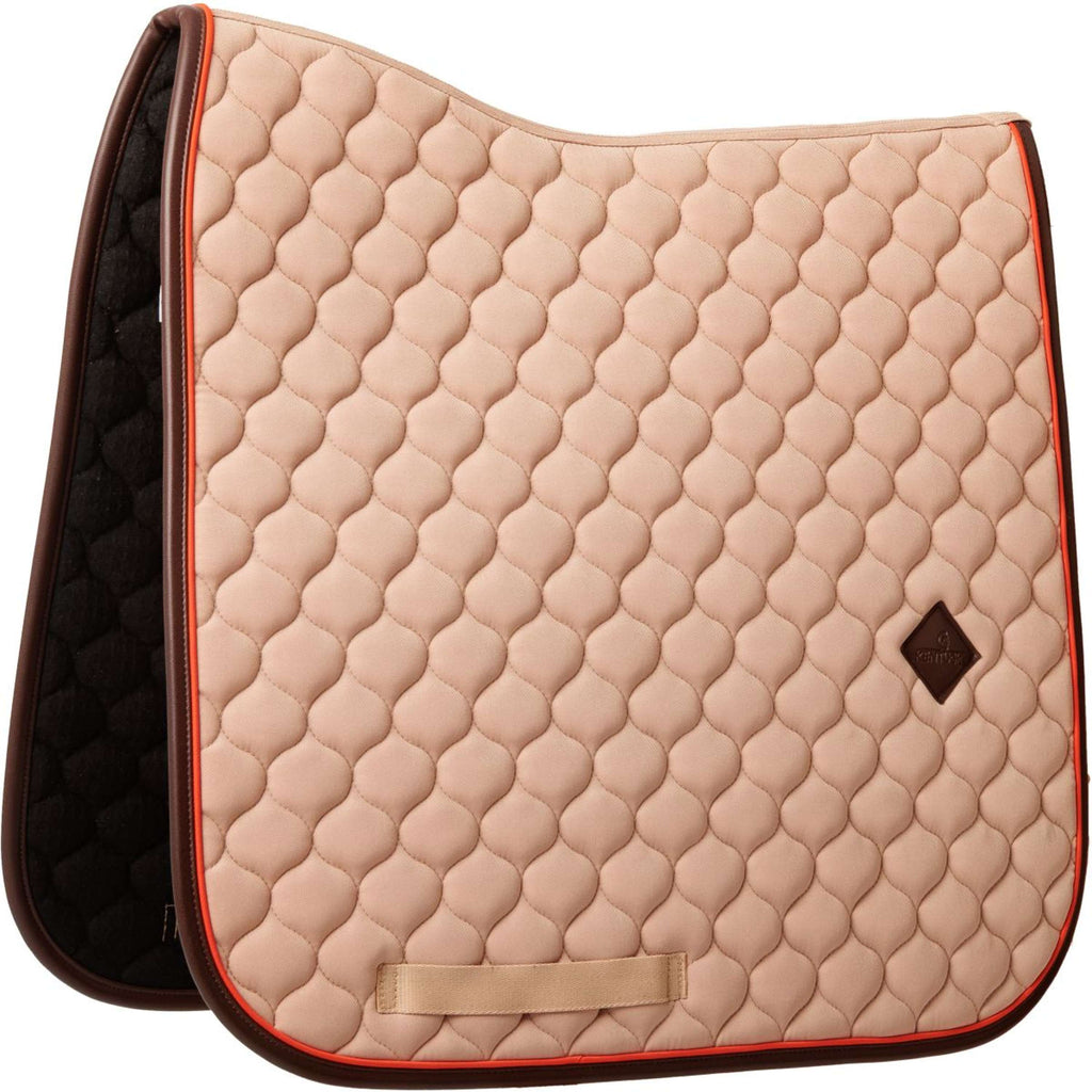 Kentucky Horsewear Schabracke Onion Quilt Leather Neon Dressur Beige