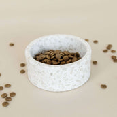 Kentucky Hundefutternapf Terrazzo Stone Beige