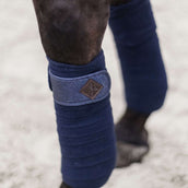 Kentucky Bandagen Polarfleece-Glitzer Navy