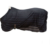 Kentucky Horsewear Fliegendecke Light Striped Mesh Schwarz