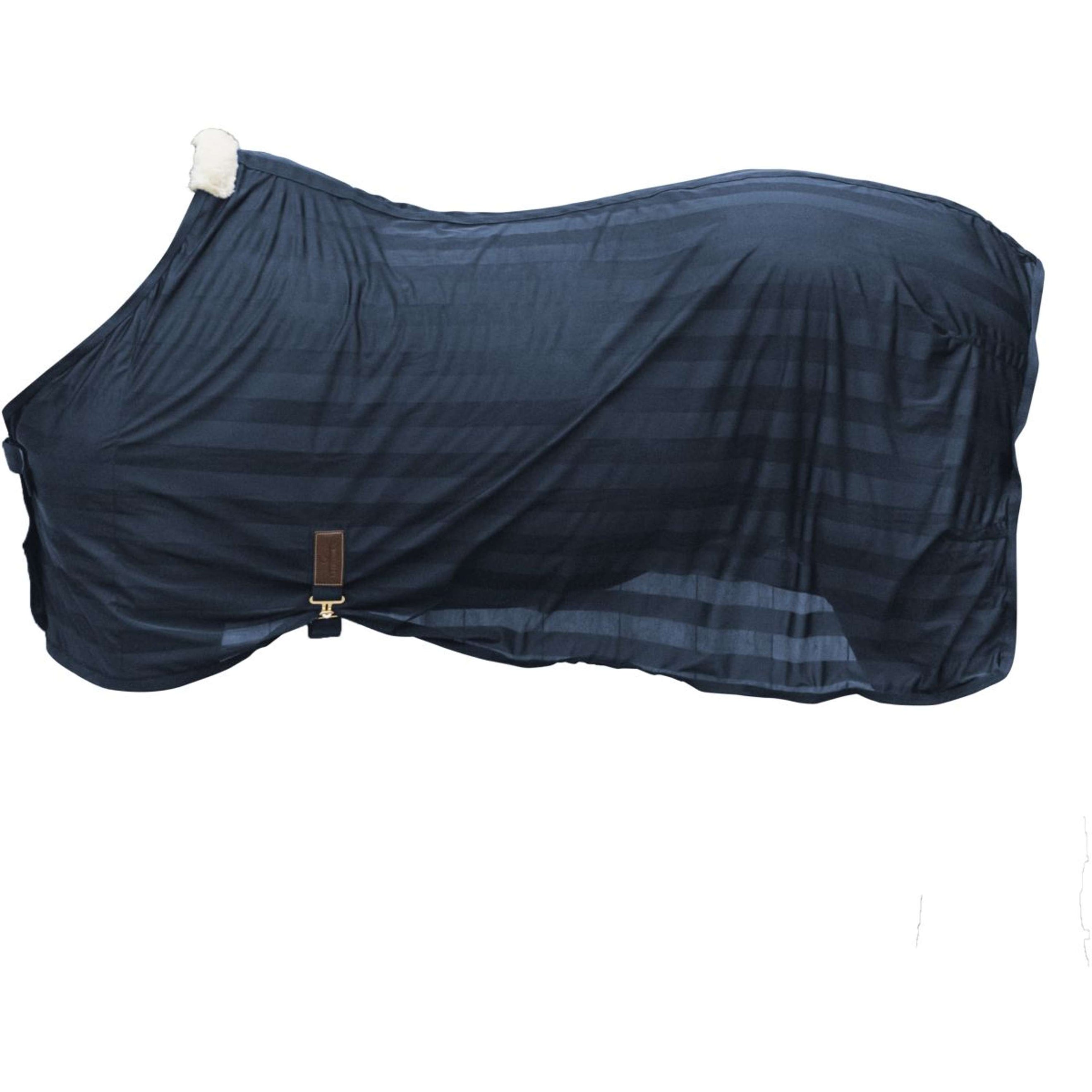Kentucky Horsewear Fliegendecke Light Striped Mesh Navy