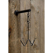 Kentucky Horsewear Trensenhaken 4 Wandmontage Schwarz