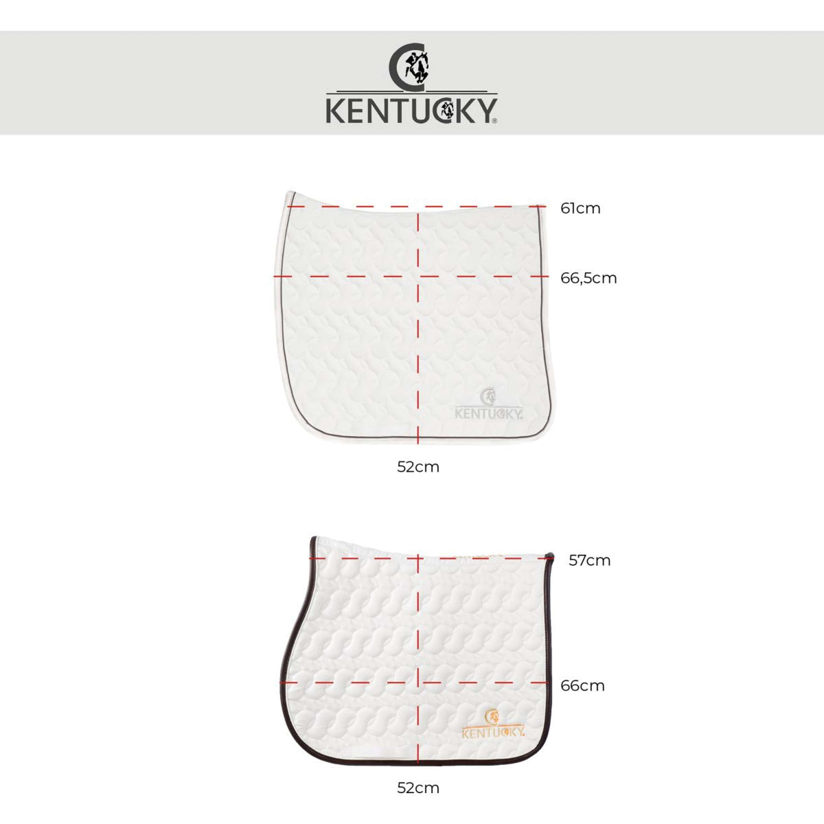 Kentucky Horsewear Schabracke Wolle Dressur Beige