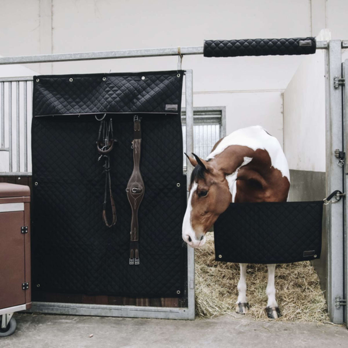 Kentucky Stable Curtain Schwarz