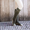 Kentucky Socken Glitter Pine Green