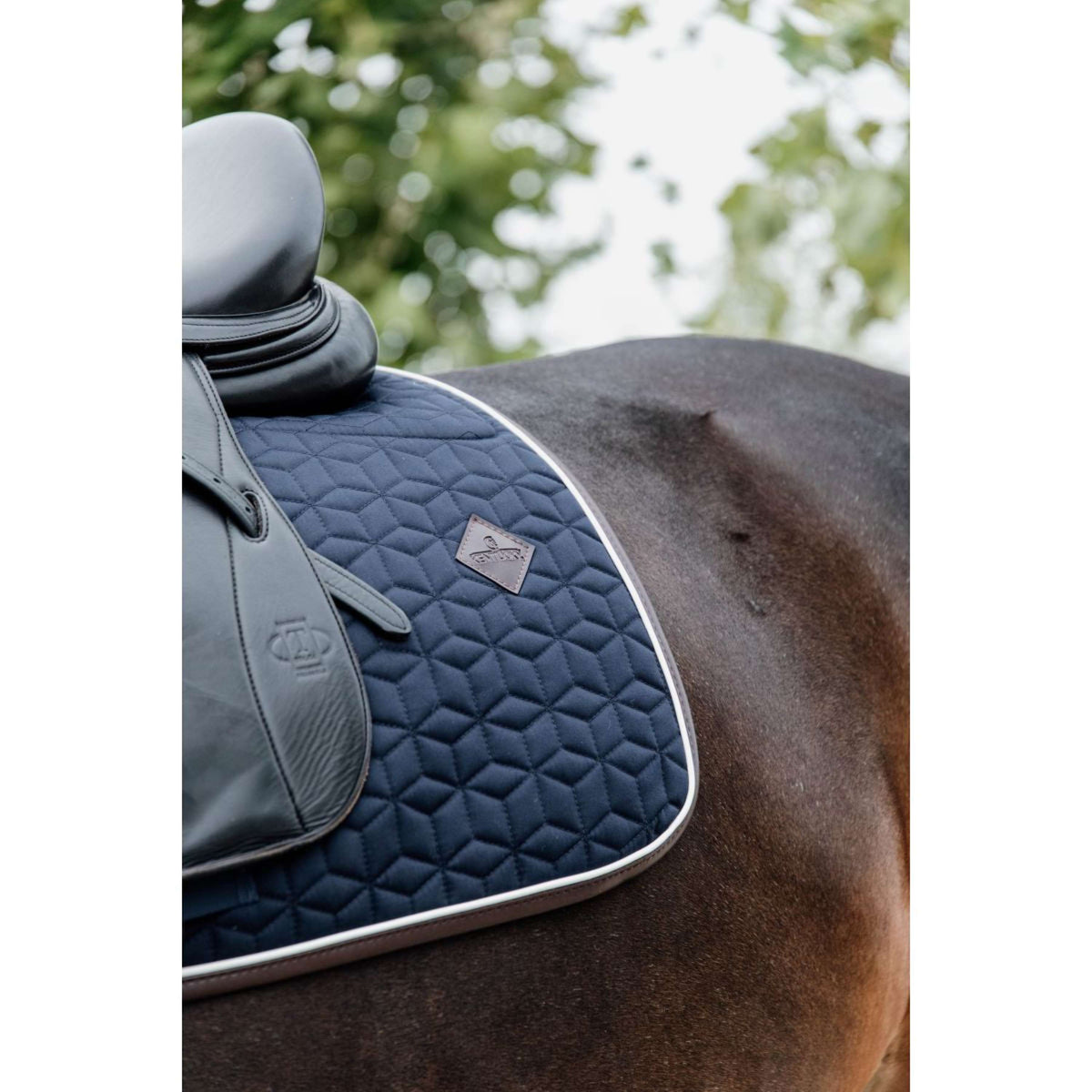 Kentucky Schabracke Skin Friendly Dressur Navy