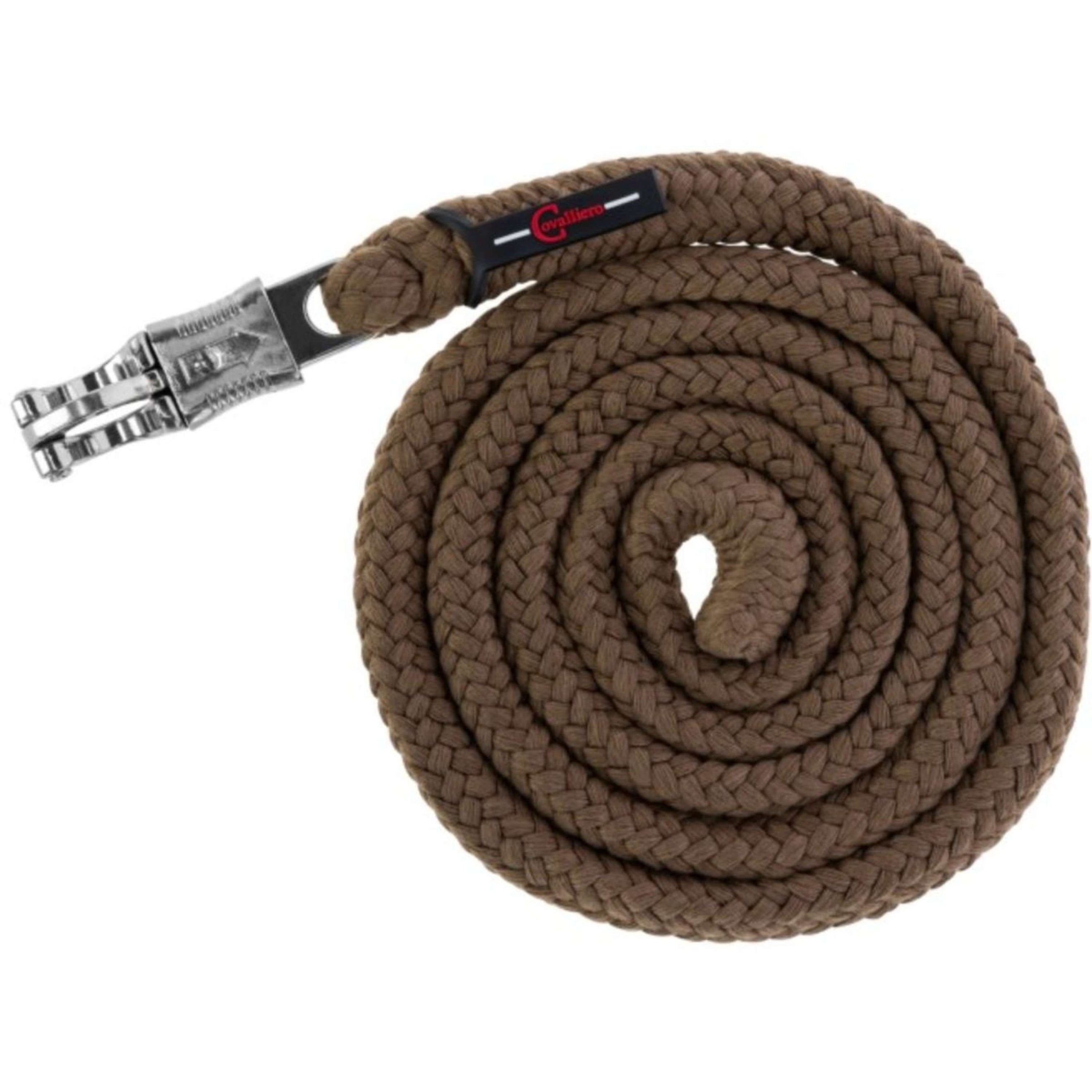 Covalliero Führstrick ClassicSoft mit Panikhaken Cappuccino Covalliero Führstrick ClassicSoft mit Panikhaken Cappuccino