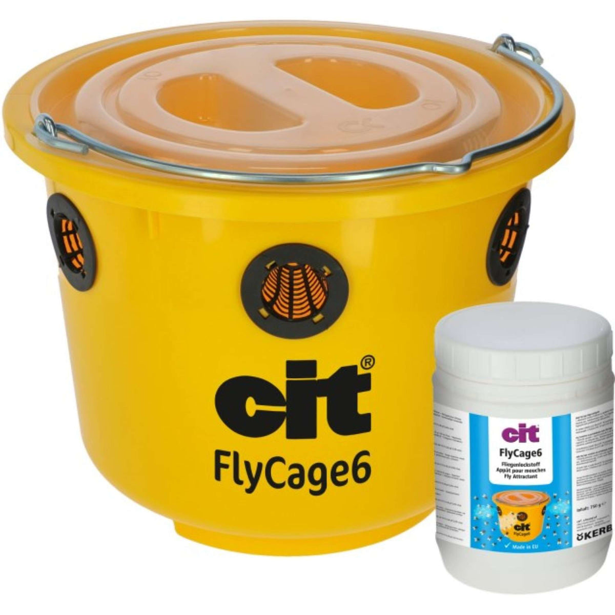 Kerbl Fliegenfalle Cit FlyCage6 Set Gelb