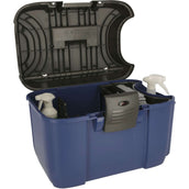 Kerbl Grooming Box Jumbo Abnehmbarer Einsatz Blau/Schwarz