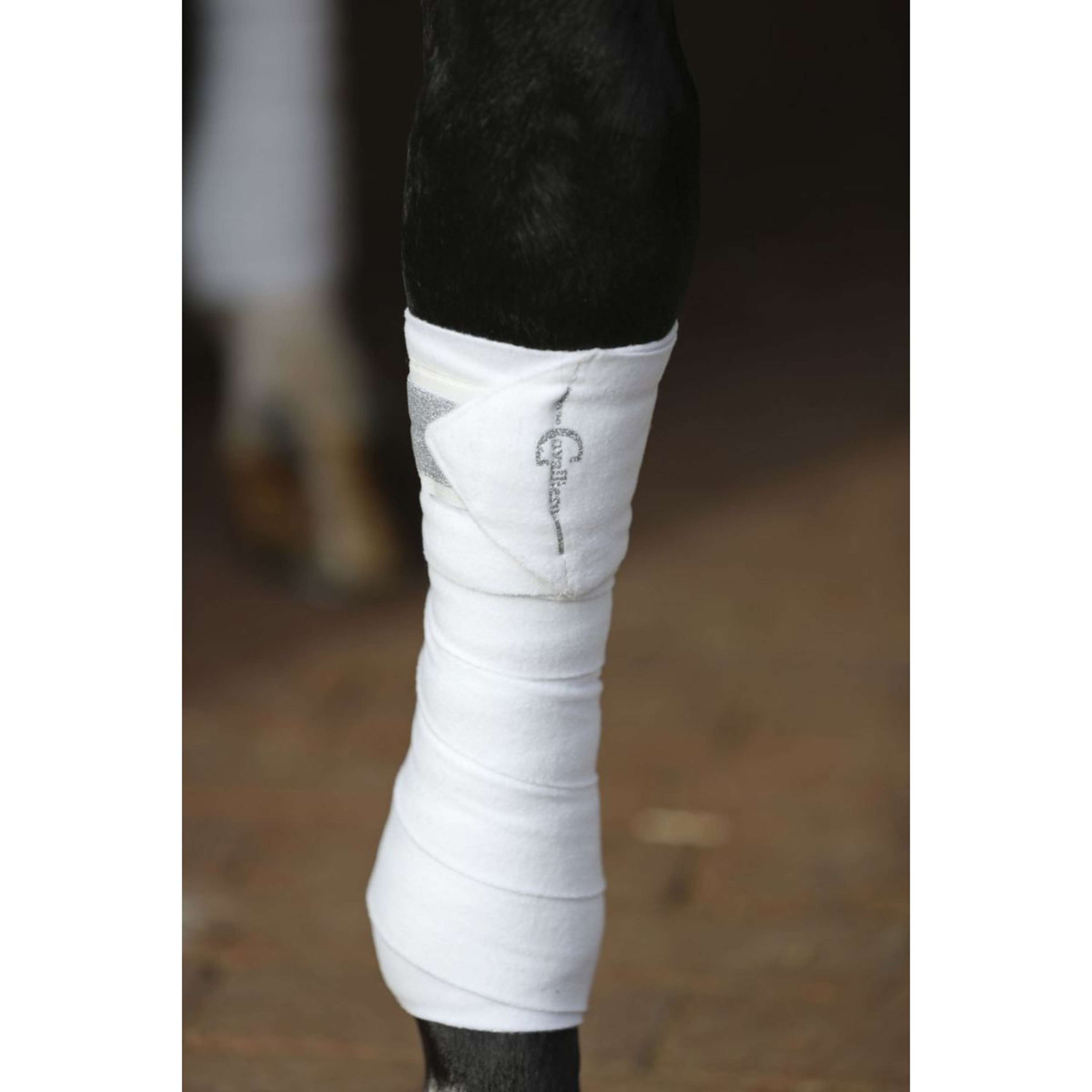 Covalliero Fleecebandagen Empara 4-pack Weiß Covalliero Fleecebandagen Empara 4-pack Weiß