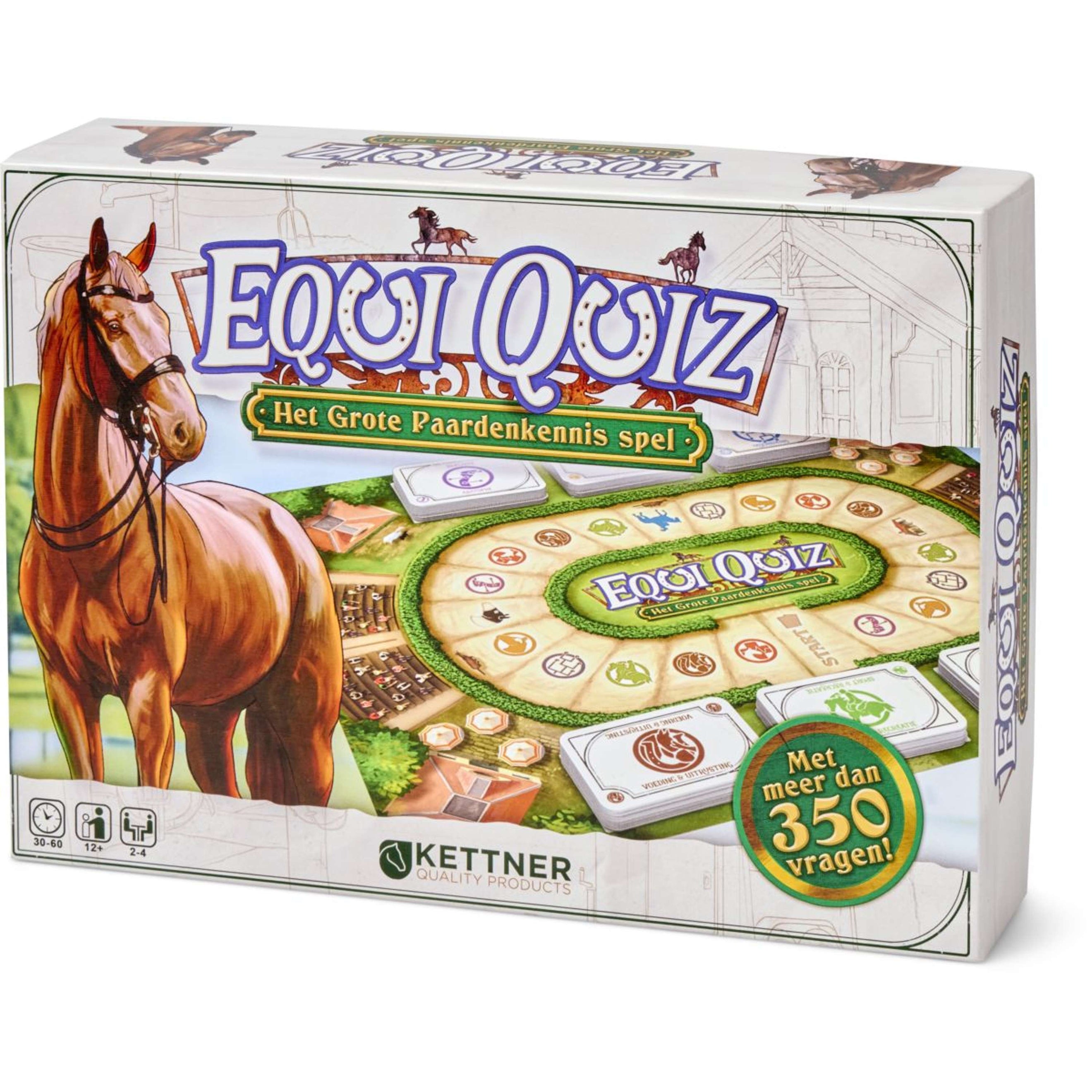 Kettner Quality Products Brettspiel Equi Quiz: Das große Pferde-Wissensspiel