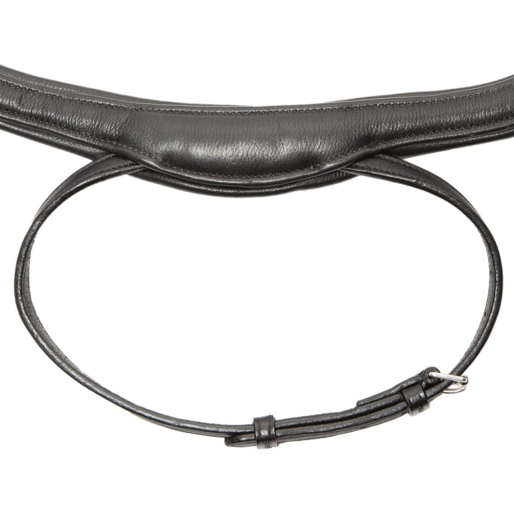 Kieffer Trense Amy Ultrasoft, Schwedisch mit Schnalle, Sperriemen, Anatomisch Schwarz