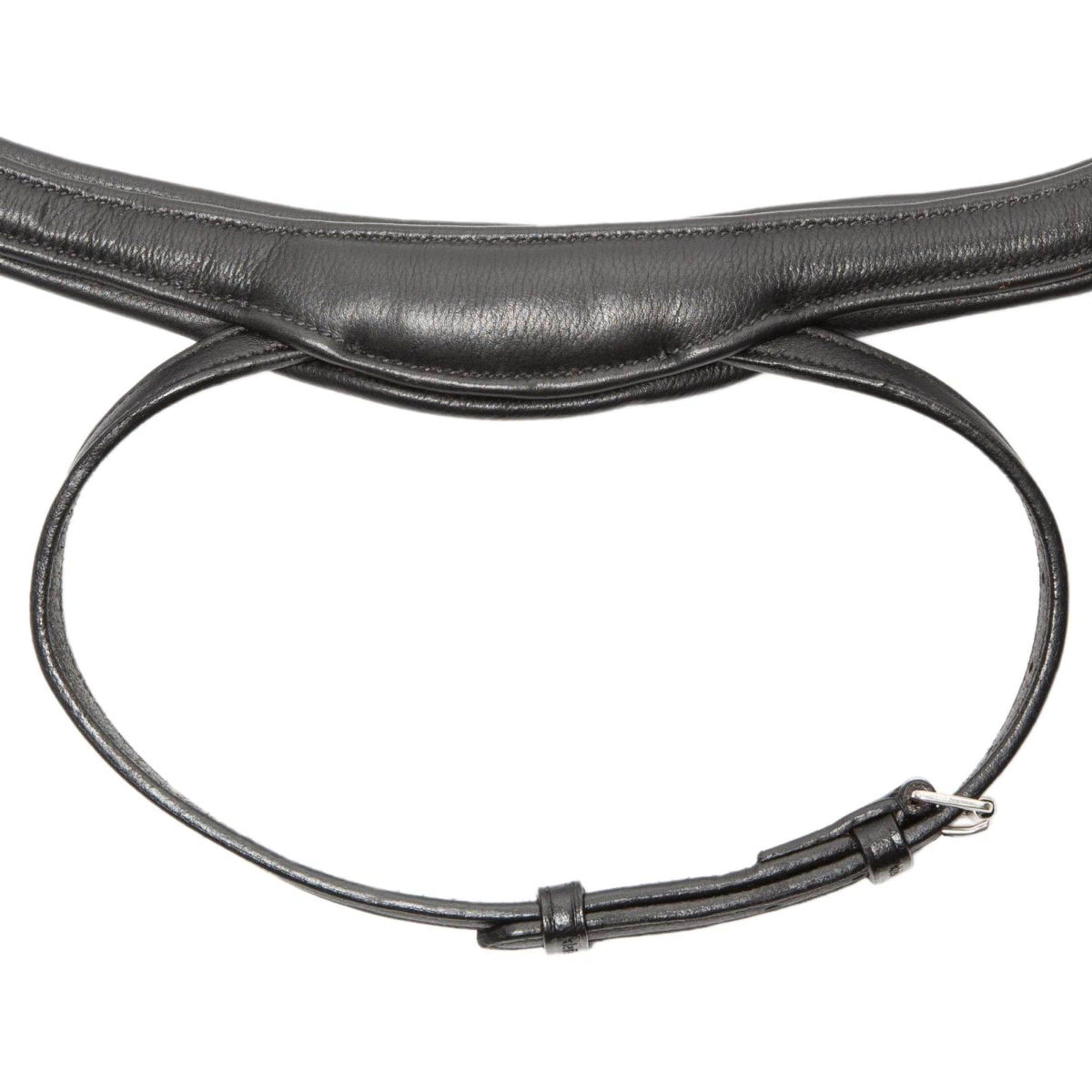 Kieffer Trense Amy Ultrasoft, Schwedisch mit Schnalle, Sperriemen, Anatomisch Schwarz