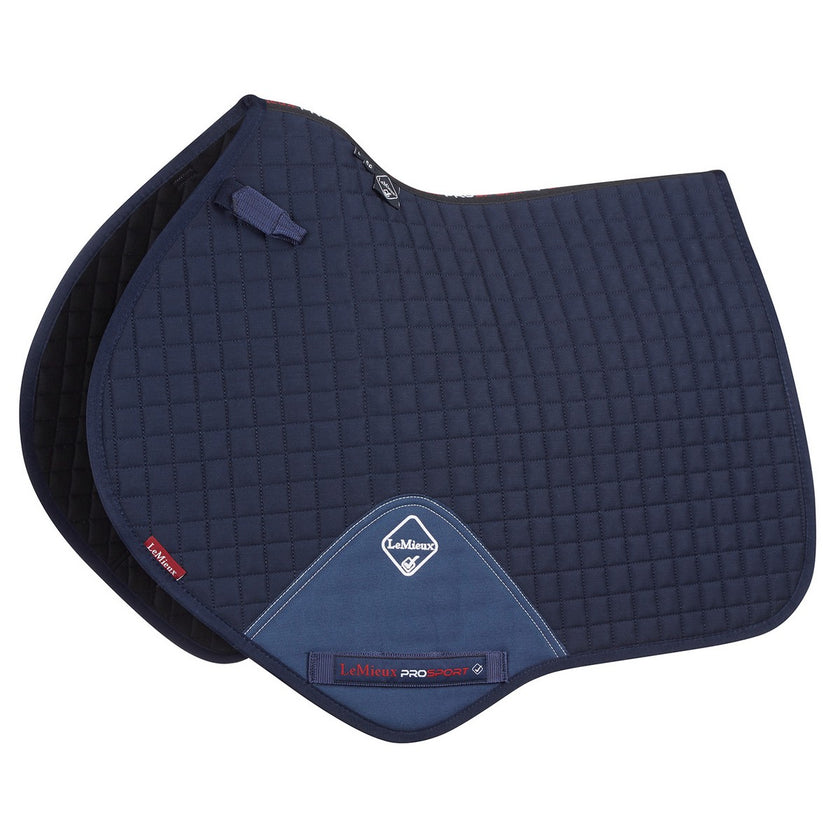 LeMieux Schabracke Prosport Plain Squares CC Navy