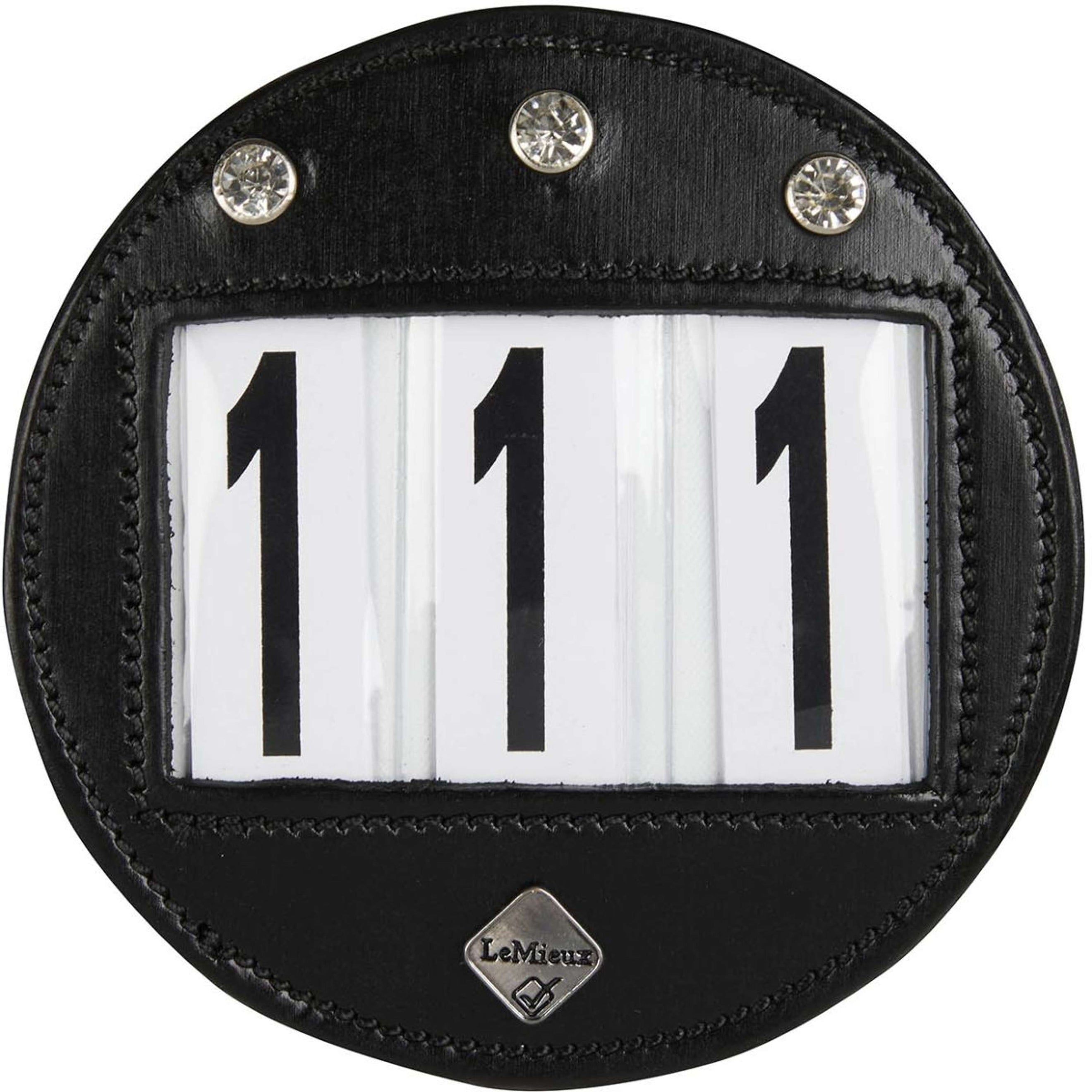 LeMieux Startnummern Diamante Rund Schwarz LeMieux Startnummern Diamante Rund Schwarz