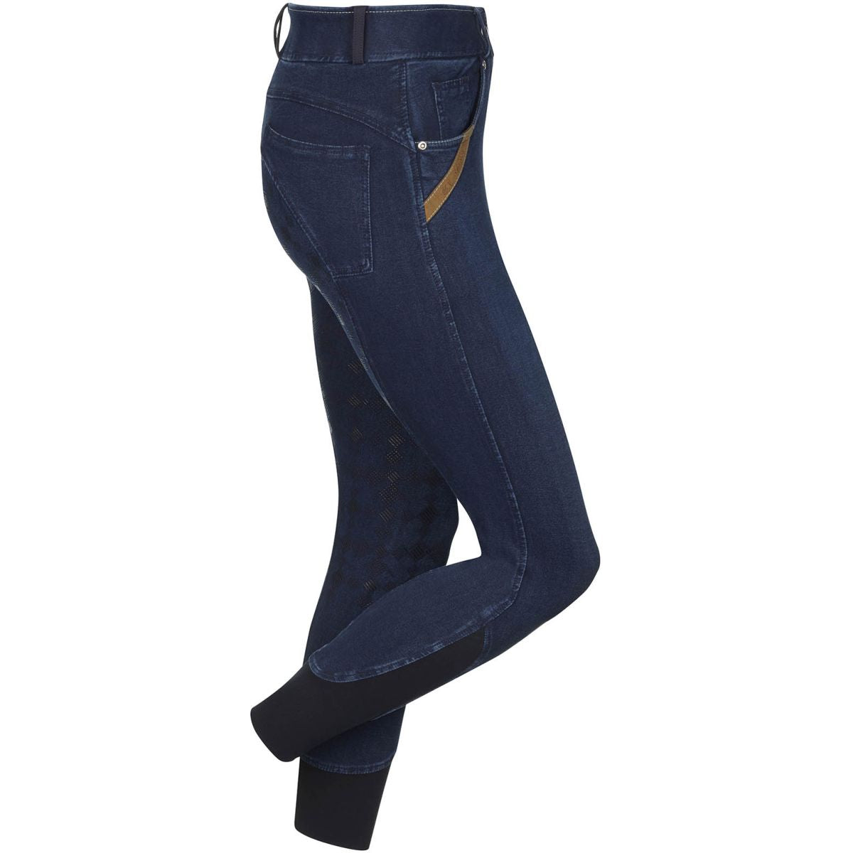 LeMieux Reithose Denim Silikon Besatz Denim