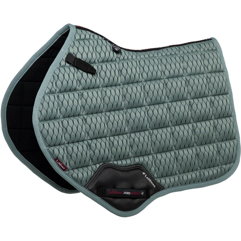 LeMieux Schabracke Carbon Mesh Air Square CC Sage