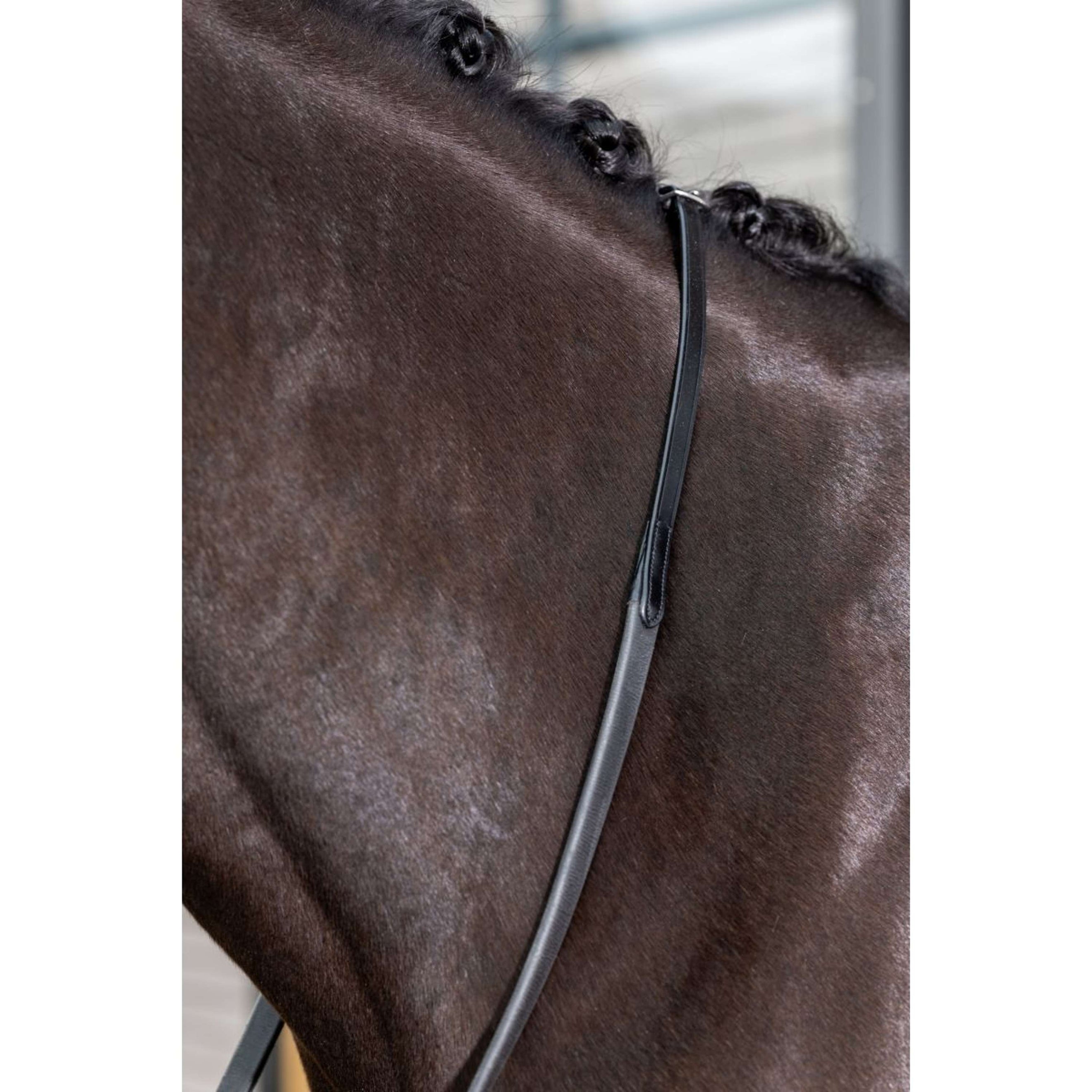 LeMieux Kudos Zügel Kris Extreme Rubber Schwarz LeMieux Kudos Zügel Kris Extreme Rubber Schwarz