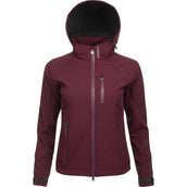 LeMieux Jacke Elite Softshell Damen Burgunderrot