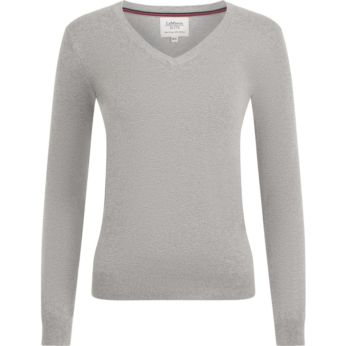 LeMieux Pullover Elite V-Neck Damen Grau