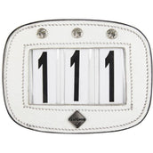 LeMieux Startnummer Saddle Pad Diamant Weiß