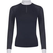 LeMieux Turnier Shirt Olivia Lange Ärmel Navy