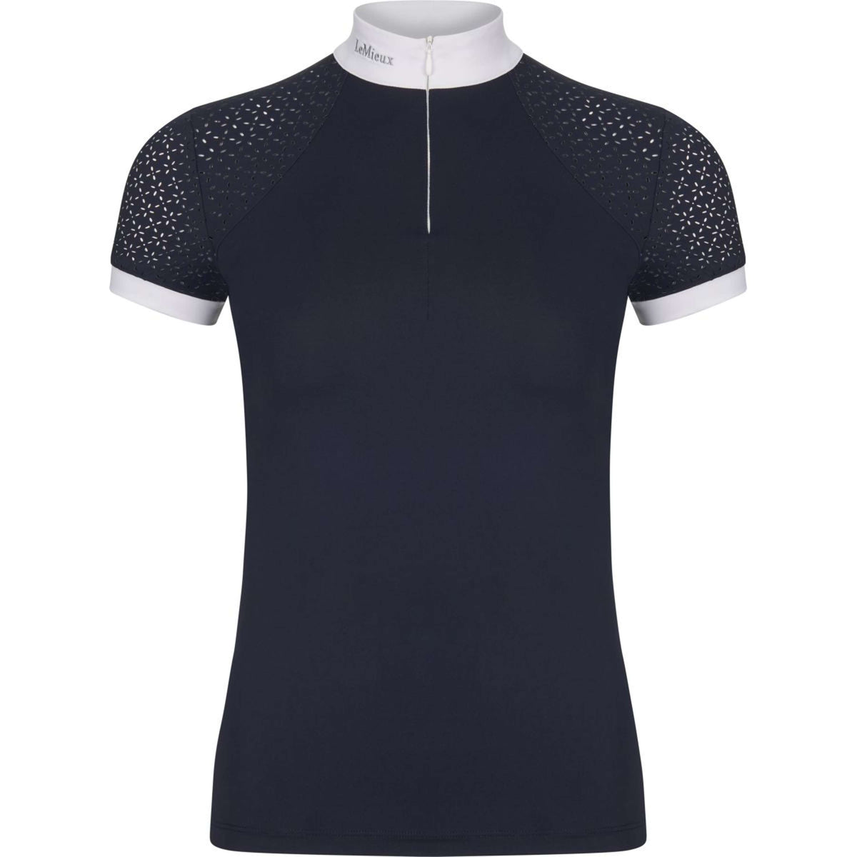 LeMieux Turnier Shirt Olivia Kurze Ärmel Navy