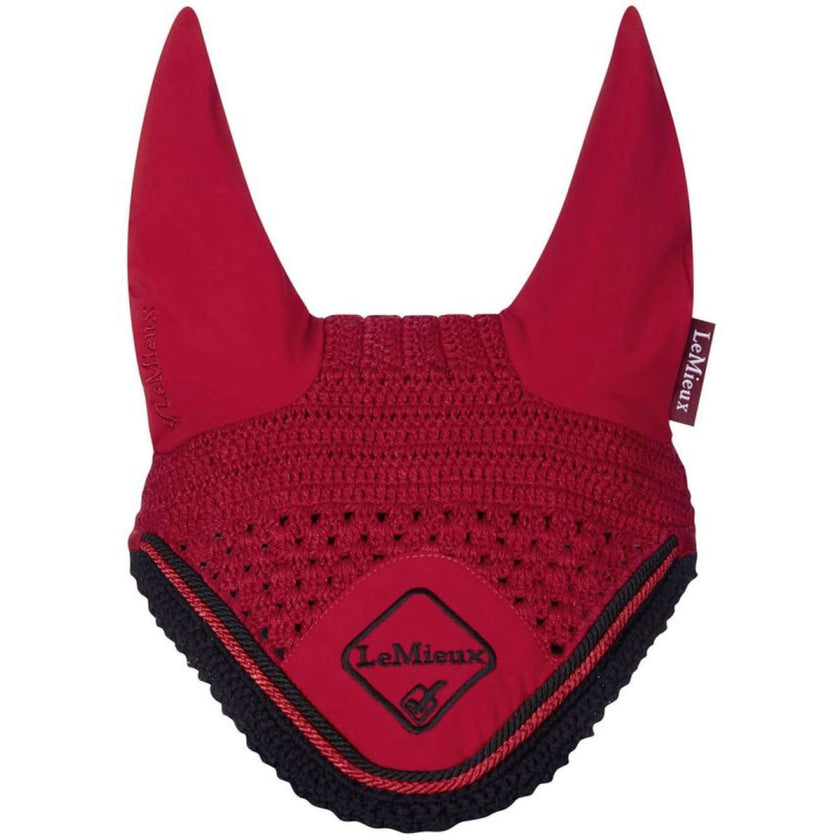 LeMieux Fliegenhaube Classic Chilli Red LeMieux Fliegenhaube Classic Chilli Red