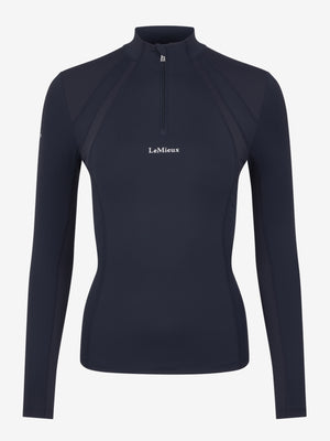 LeMieux Shirt Young Rider Mia Mesh Base Layer Navy