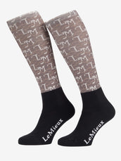 LeMieux Socken Footsie Florence Kind Walnuss