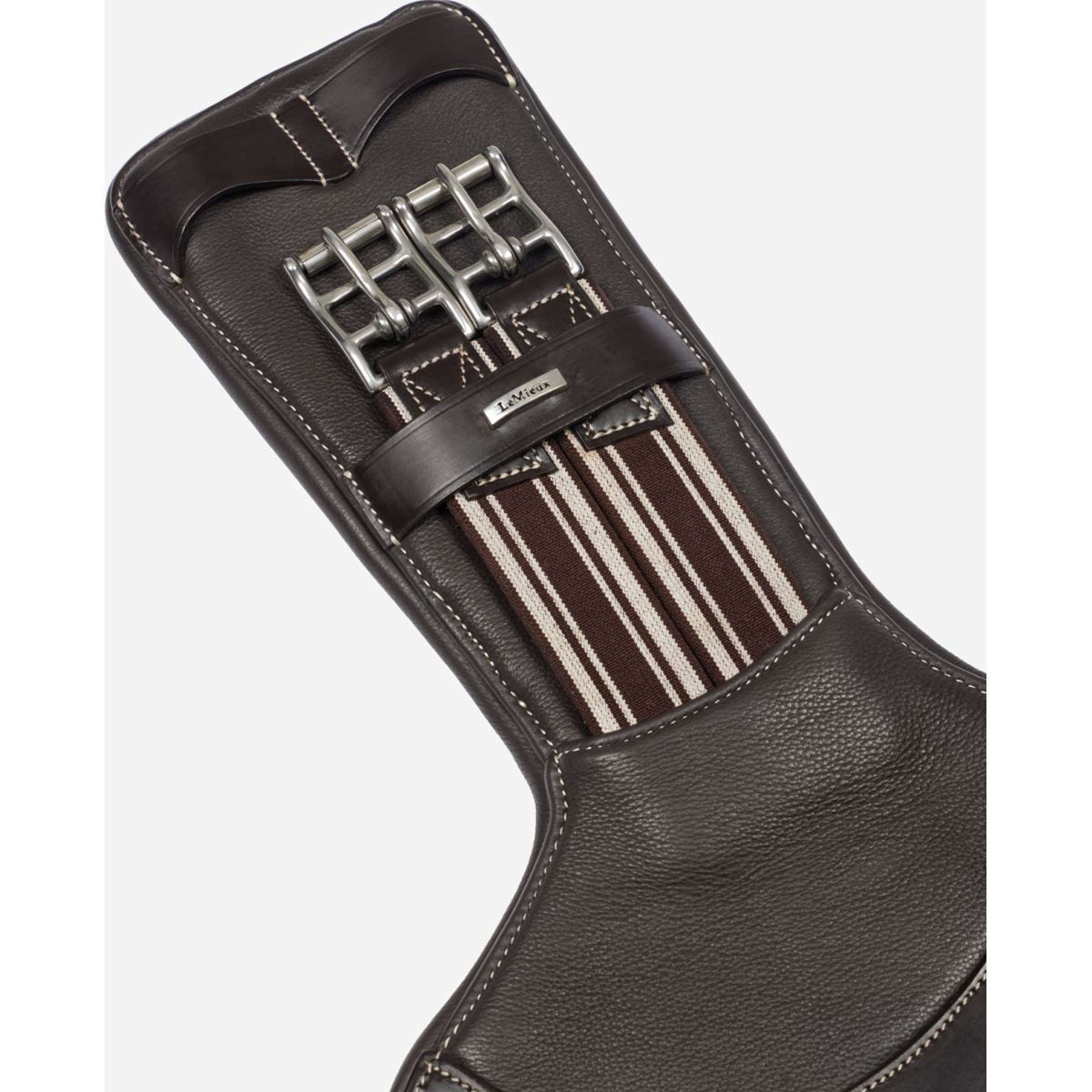 LeMieux Sattelgurt Arika Contoured Kurz Braun