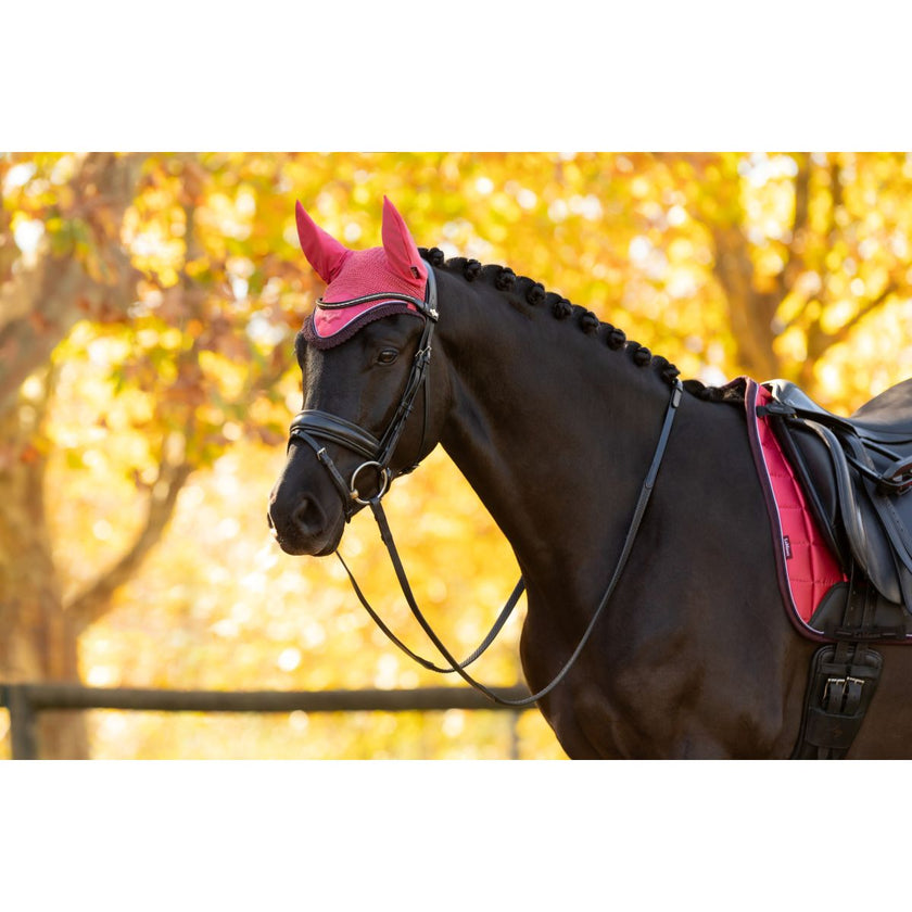 LeMieux Fliegenhaube Loire Cranberry LeMieux Fliegenhaube Loire Cranberry