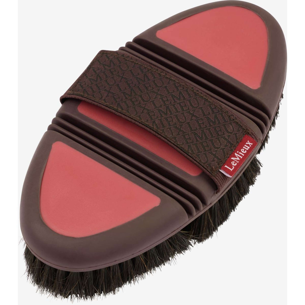LeMieux Bürste Flexi Pferdehaar Cranberry