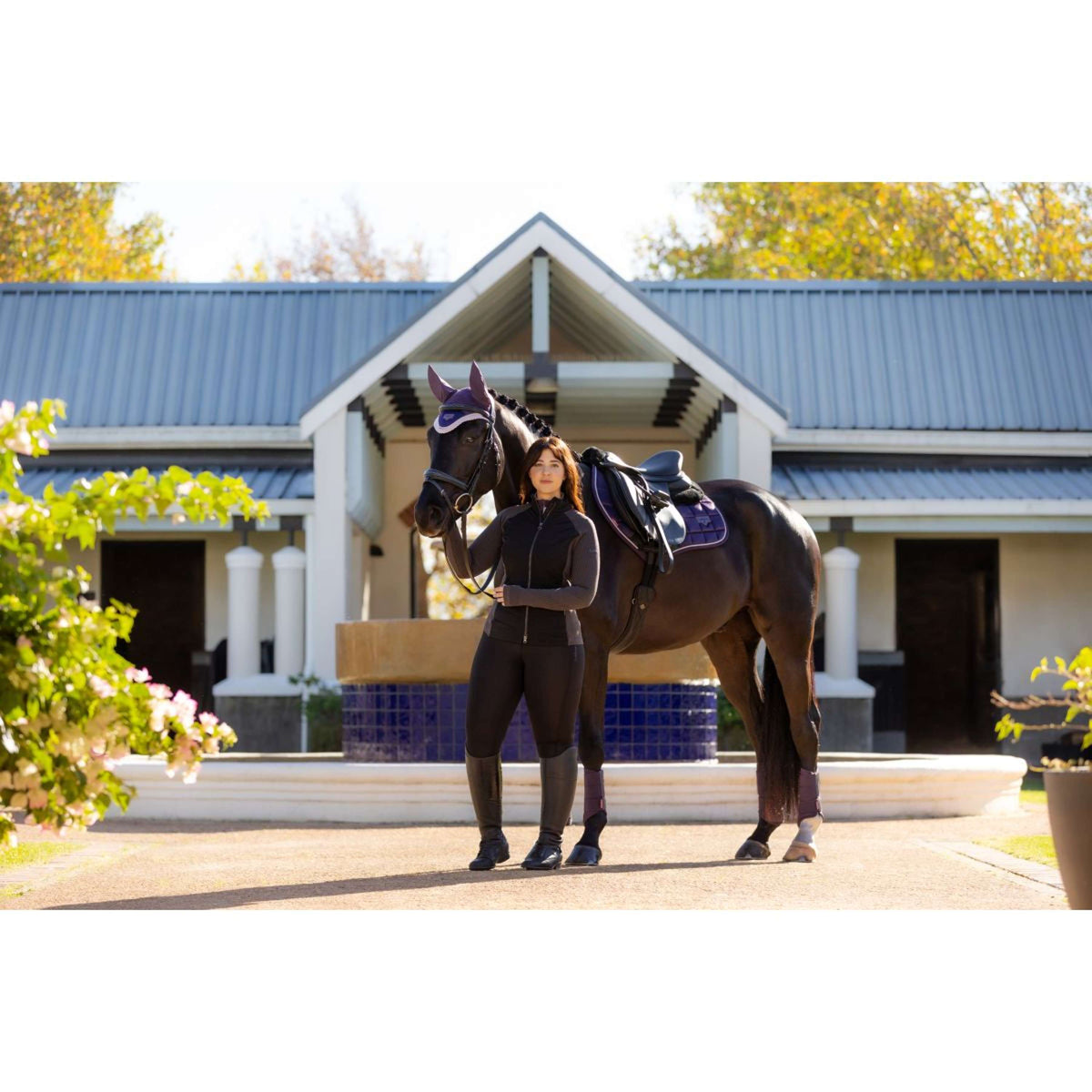 LeMieux Schabracke Merino Loire Classic Springen Juniper