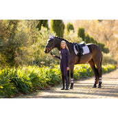 LeMieux Schabracke Suede Vielseitigkeit Lila