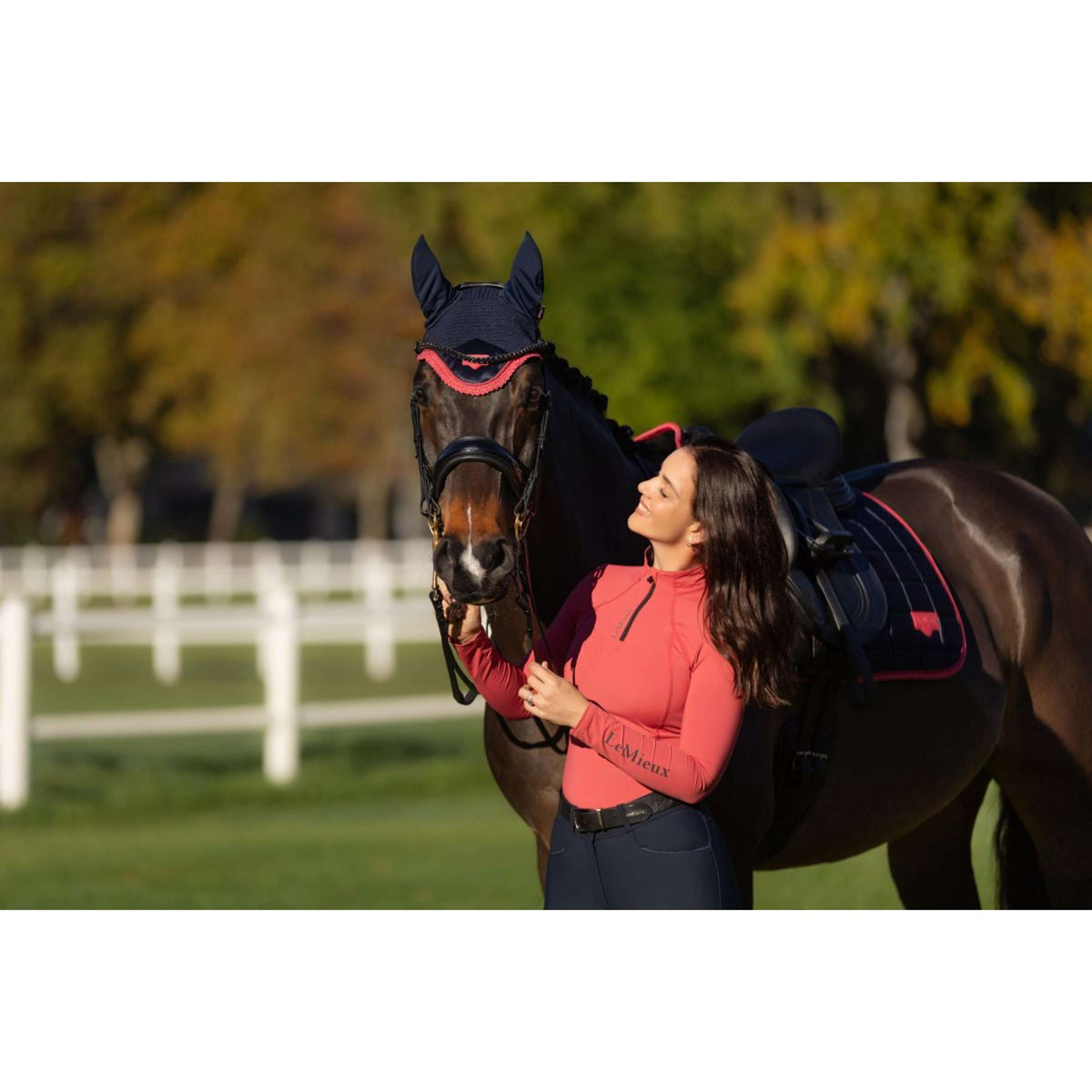 LeMieux Shirt Base Layer Classique Cranberry