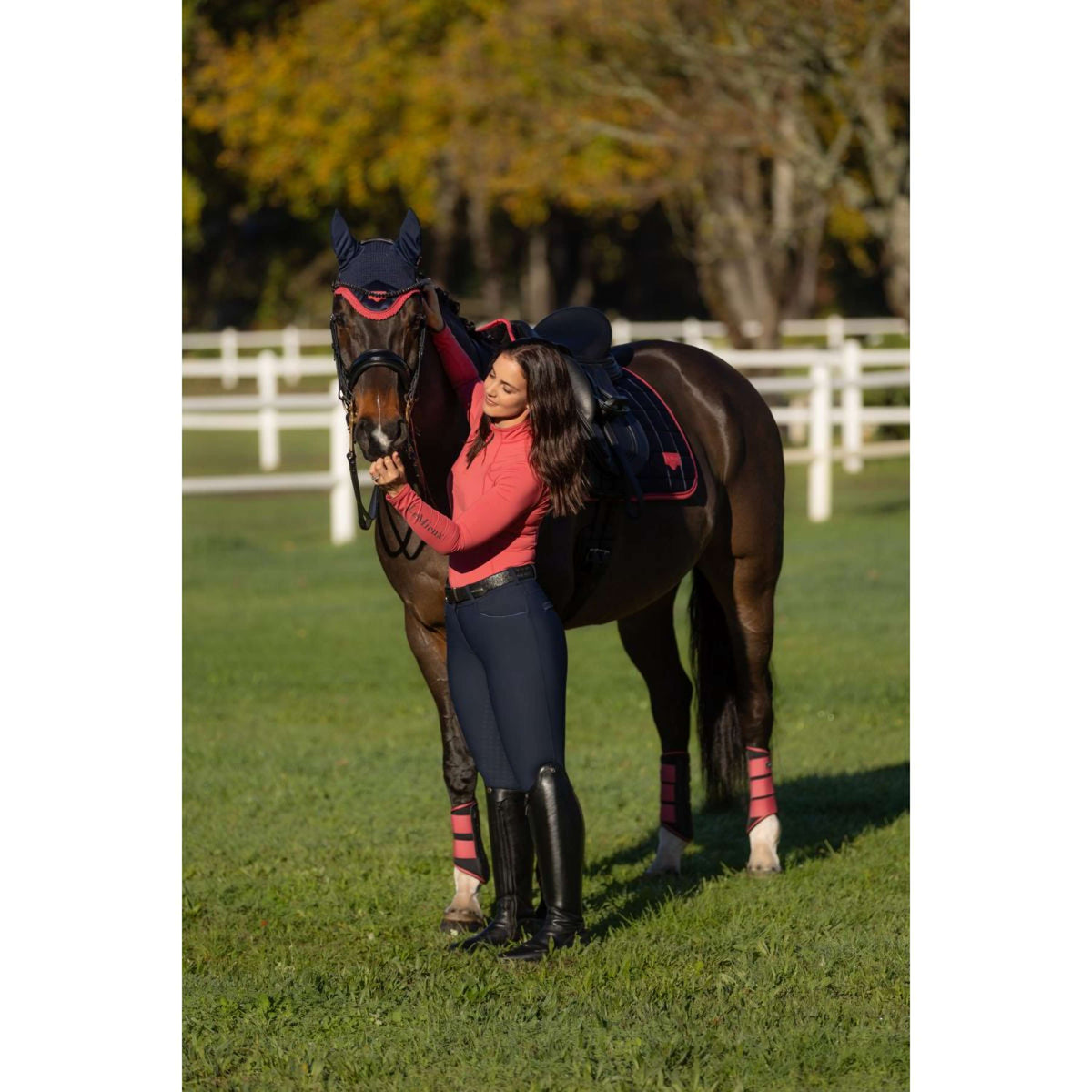 LeMieux Shirt Base Layer Classique Cranberry