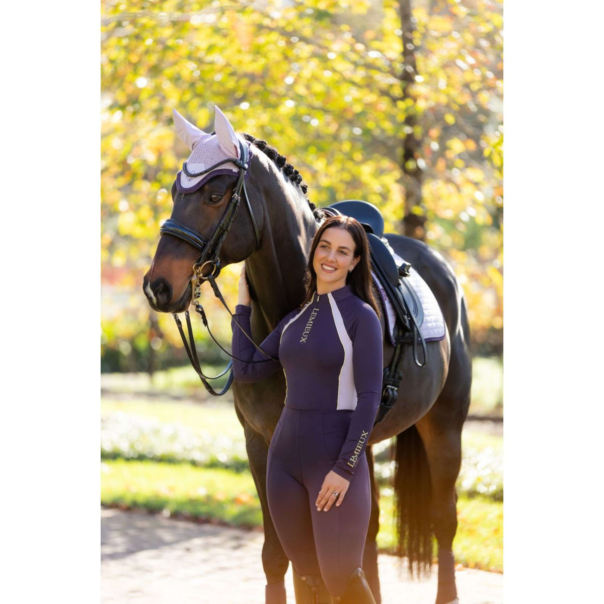 LeMieux Baselayer Philippa Mesh Juniper