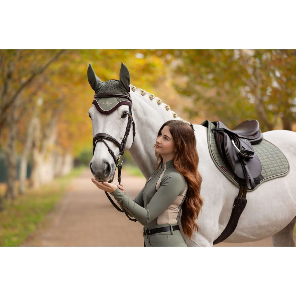 LeMieux Baselayer Philippa Mesh Rosemary