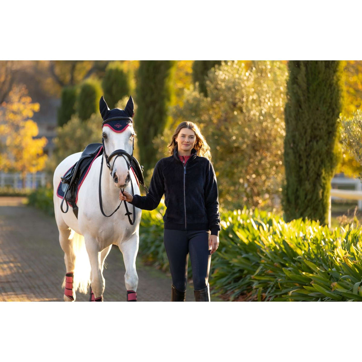 LeMieux Jacke Liberty Fleece Navy