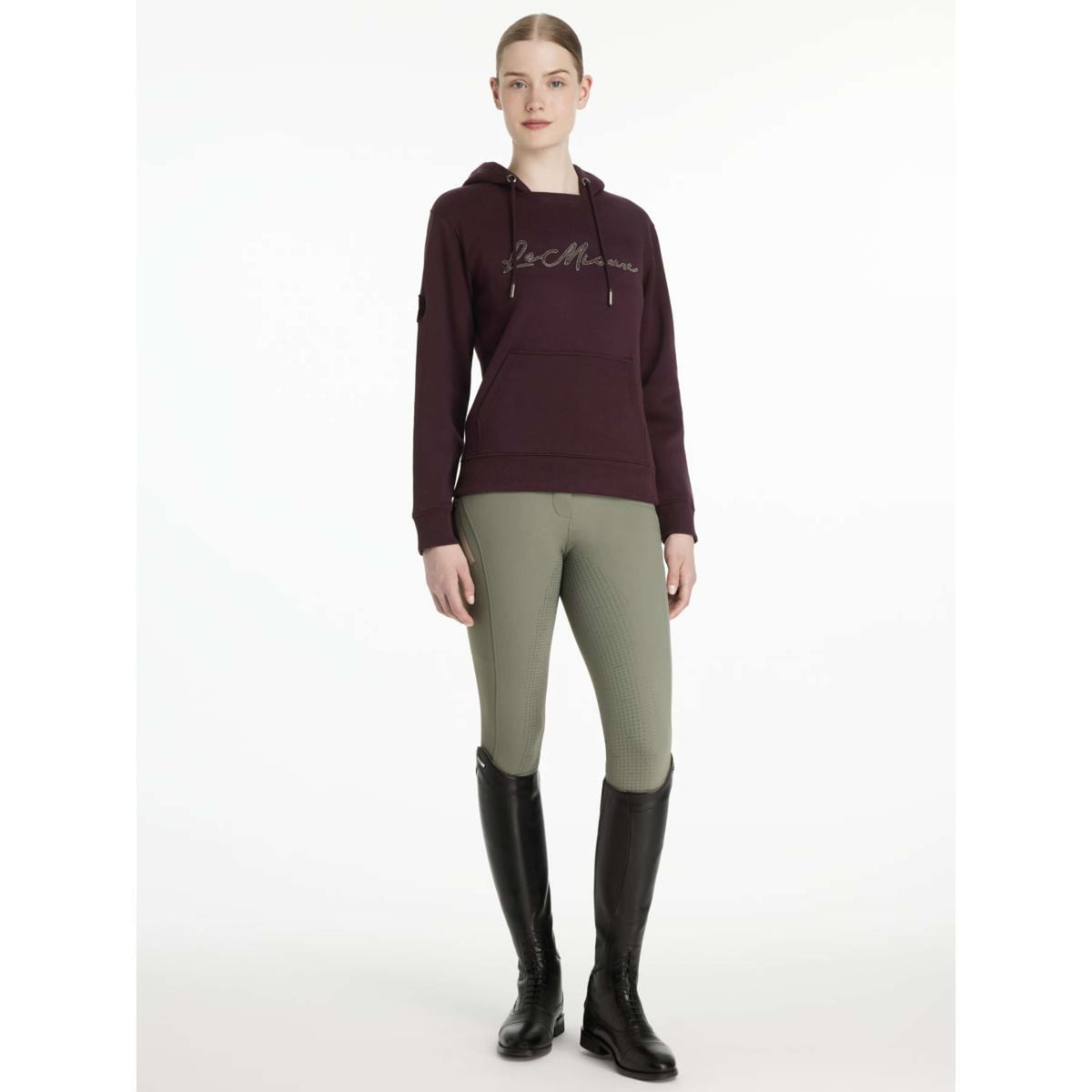 LeMieux Hoodie Elspeth Damaszenerpflaume