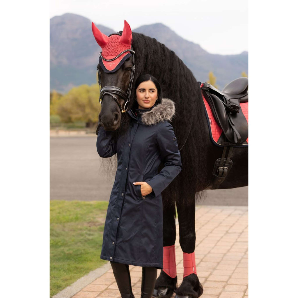 LeMieux Jacke Anya Waterproof Lang Navy