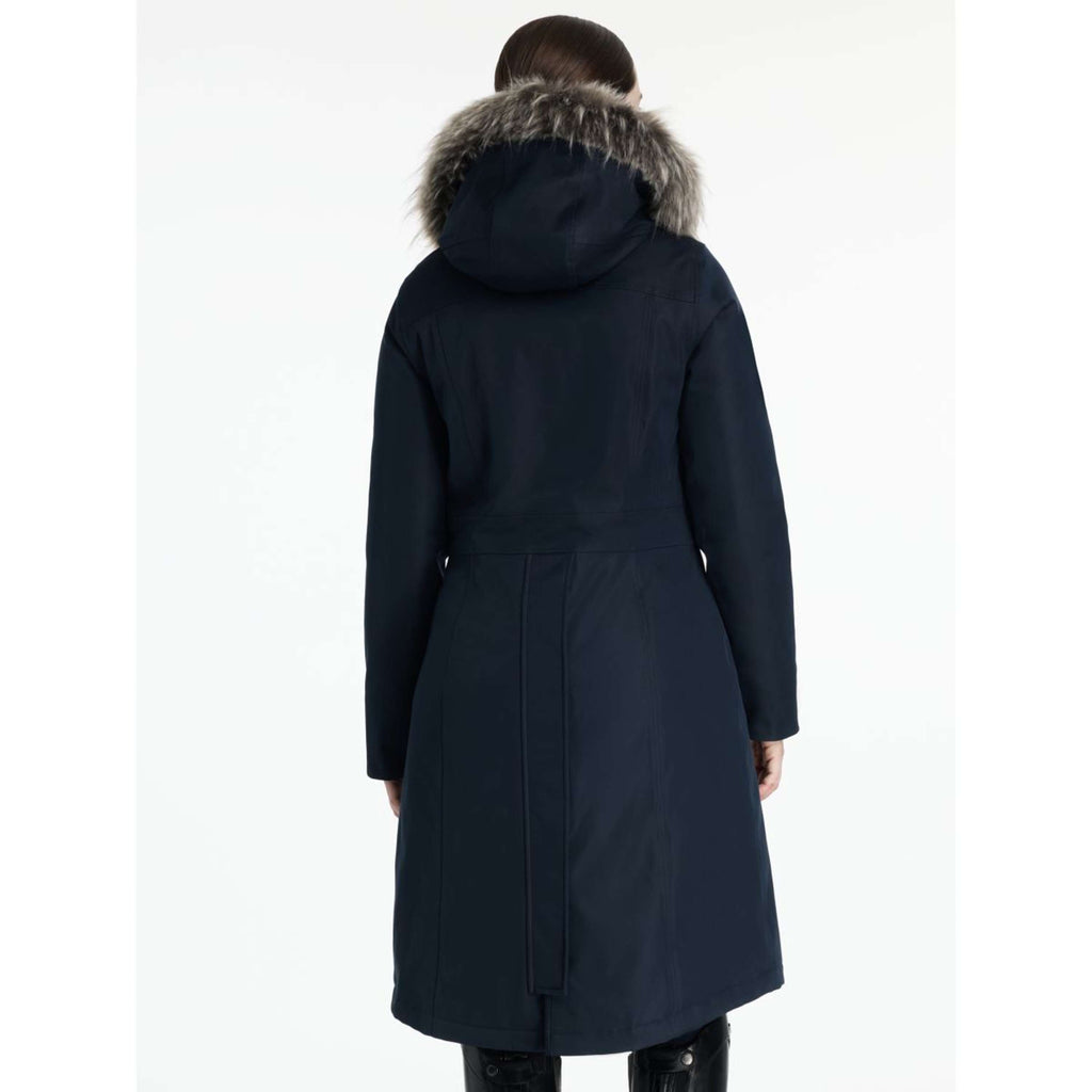 LeMieux Jacke Anya Waterproof Lang Navy