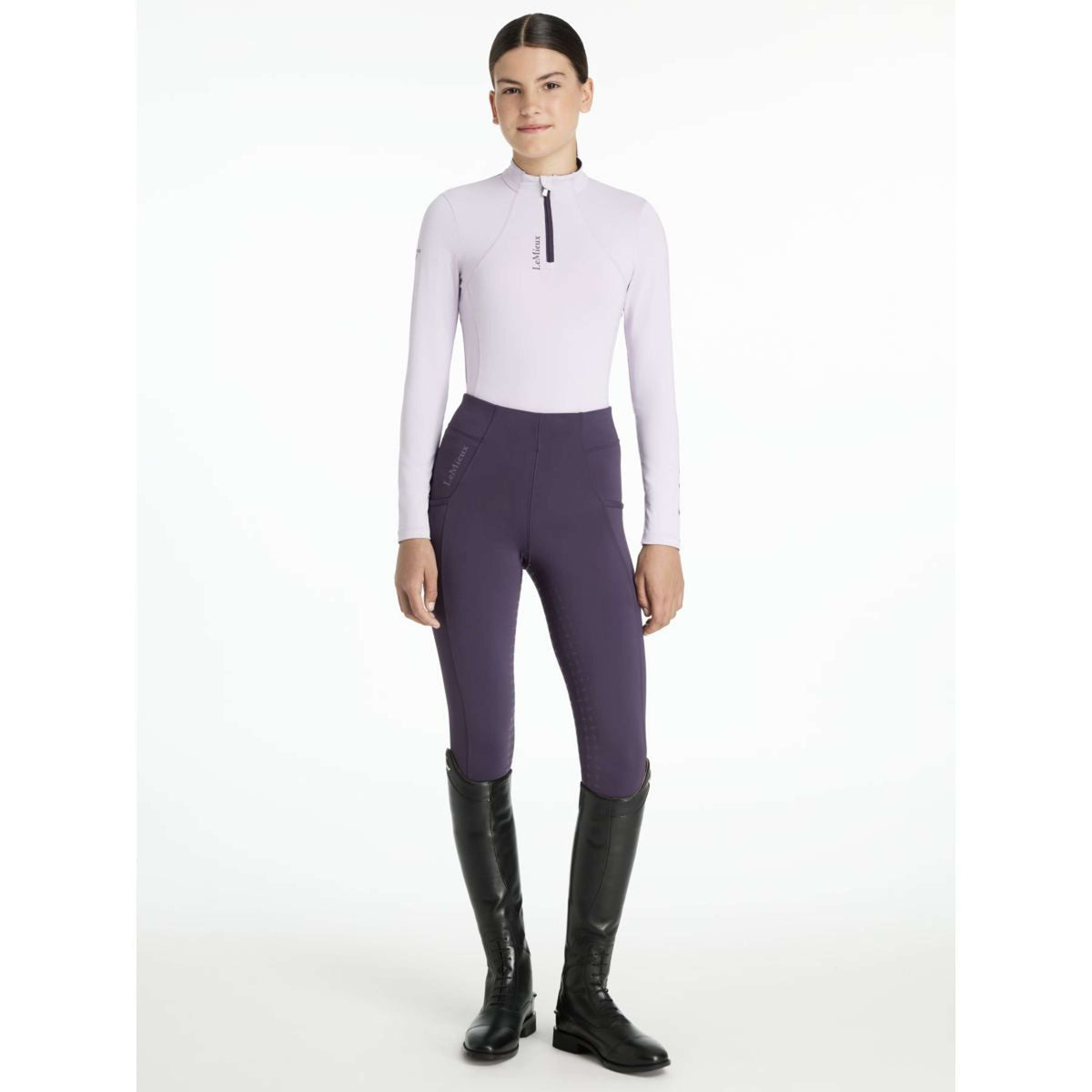 LeMieux Baselayer Young Rider Classique Lila