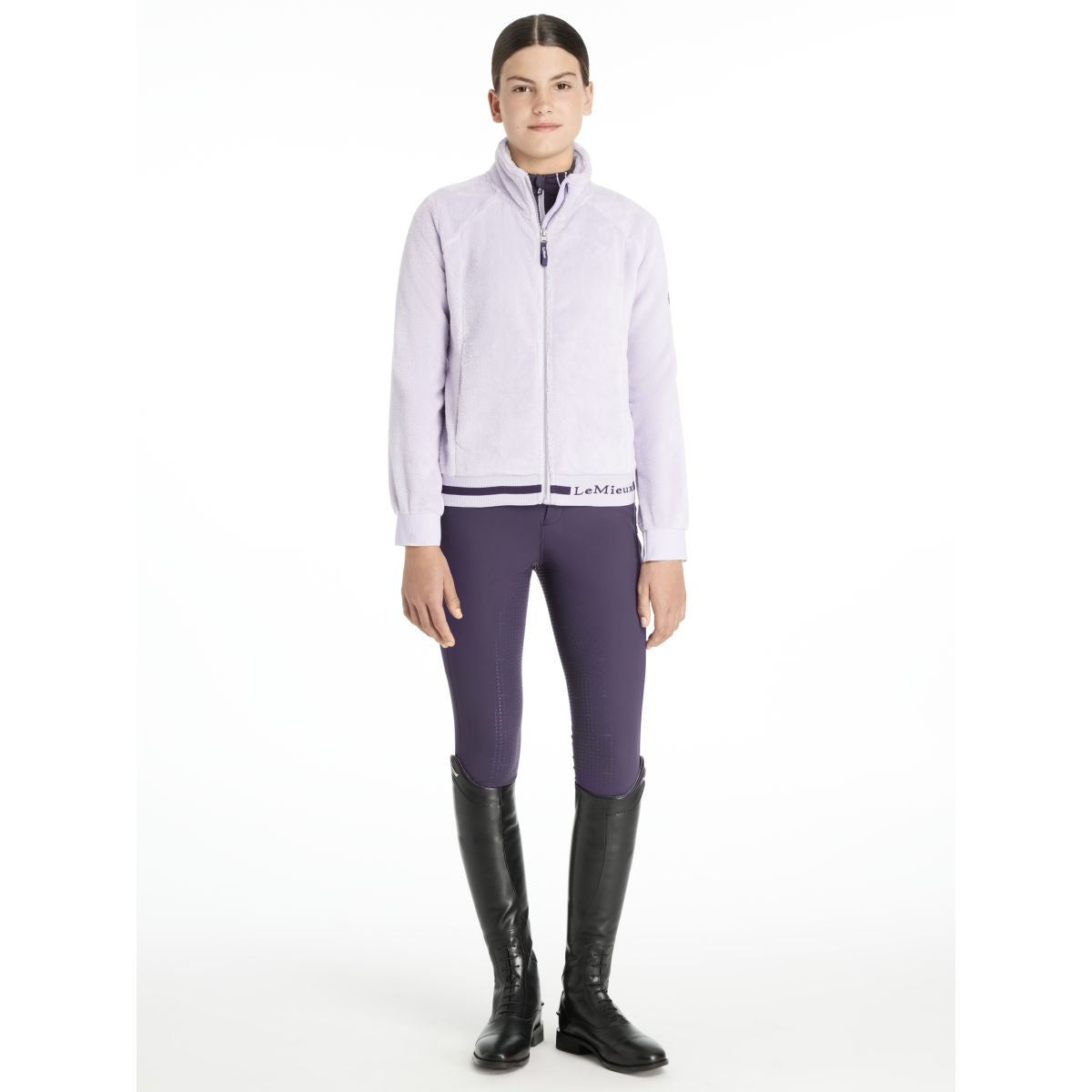 LeMieux Jacke Young Rider Libby Fleece Lila
