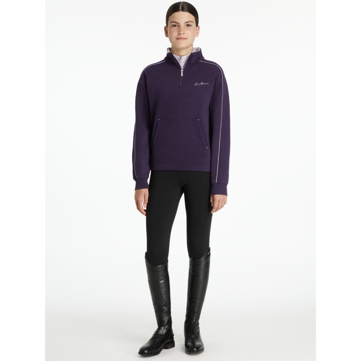 LeMieux Sweater Young Rider Kate Juniper/Lilac