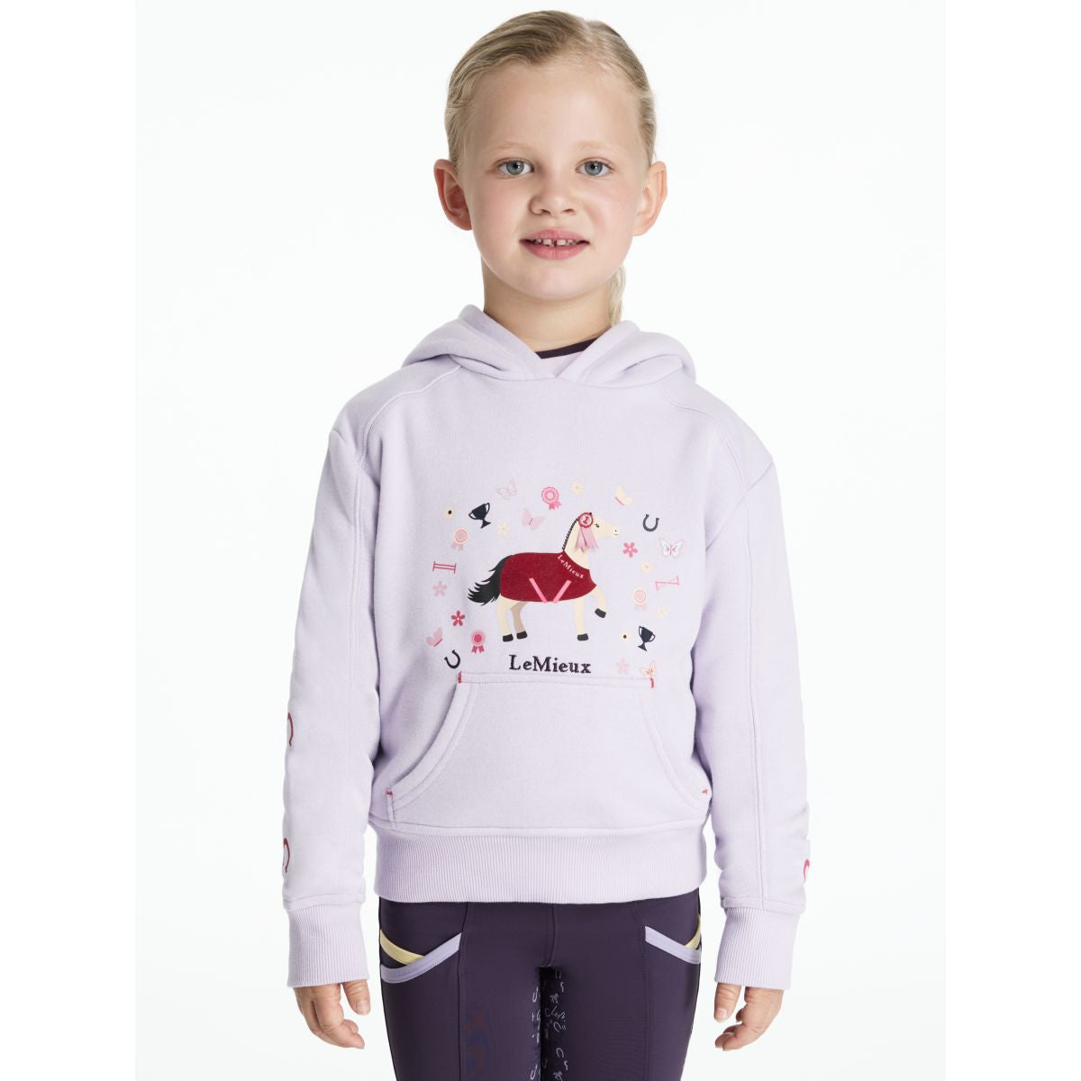 LeMieux Hoodie Mini Romi Kinder Lila
